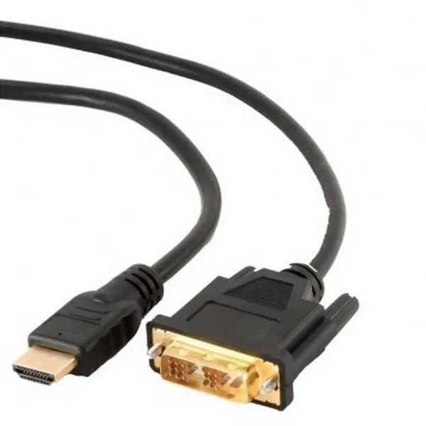 Cablu Video Cablexpert CC-HDMI-DVI-10, HDMI (M) - DVI-I (M), 3m, Negru