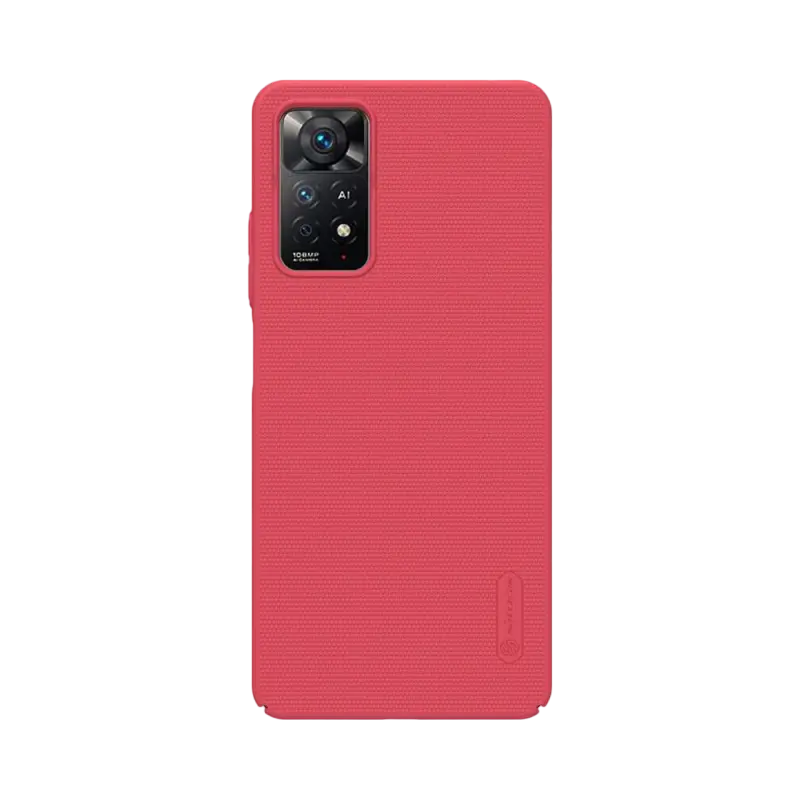 Nillkin Xiaomi RedMi Note 11 Pro, Frosted, Bright Red