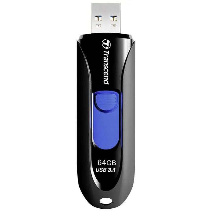 USB Flash накопитель Transcend JetFlash 790, 64Гб, Чёрный
