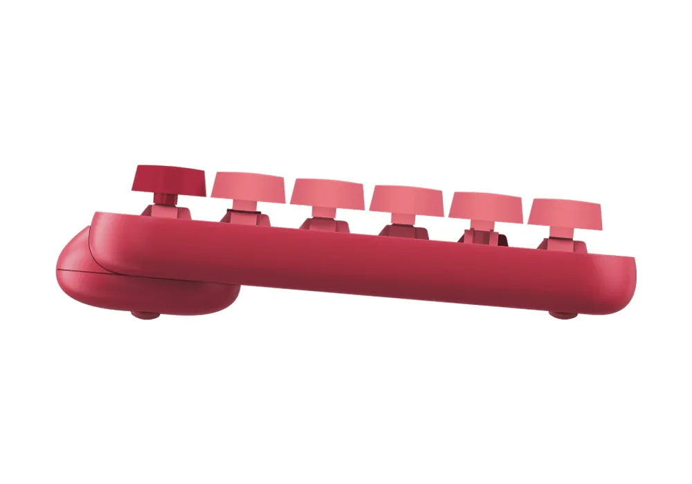 Клавиатура Logitech POP Keys, Беспроводное, Розовый