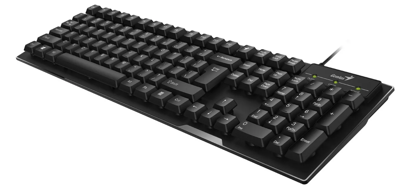 Клавиатура Genius Smart KB-102, Проводное, Чёрный