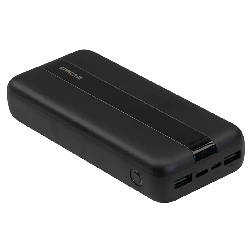 Портативное зарядное устройство RivaCase VA2081, 20000мА·ч, Чёрный