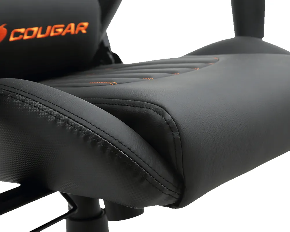 Scaun Gaming Cougar Explore, PVC Piele, Negru