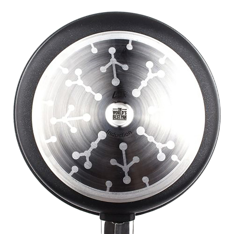 Сковорода AMT Gastroguss I-526-E, 1,6л, 26см, Чёрный