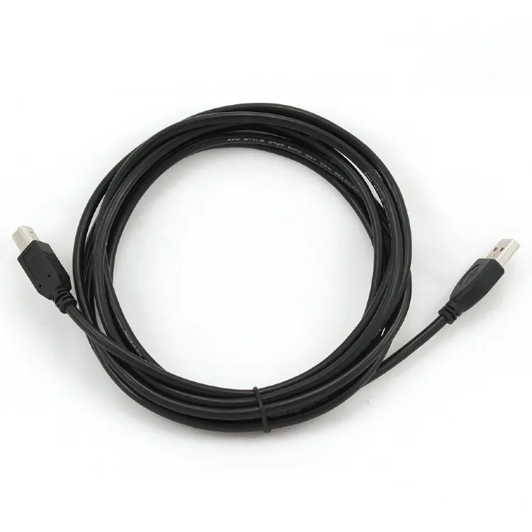 Cablu de comunicație Cablexpert CCP-USB2-AMBM-10, USB Type-A/USB Type-B, 3m, Negru