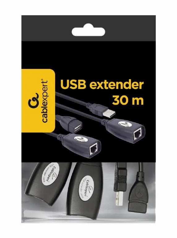 USB-удлинитель Gembird UAE-30M, Чёрный