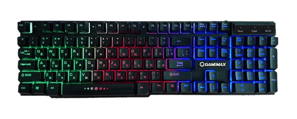 Tastatură Gamemax K207, Cu fir, Negru