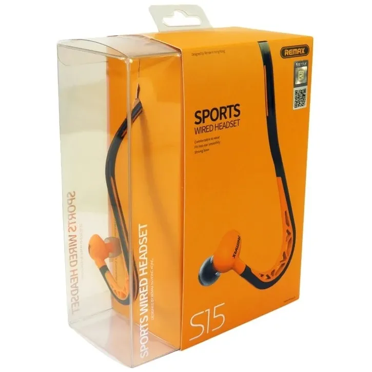 Наушники Remax RM-S15, Оранжевый