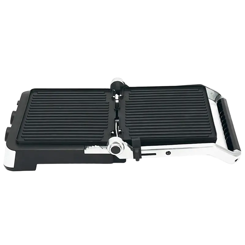 Grătar electric Polaris PGP2302D, 2000W, Argintiu