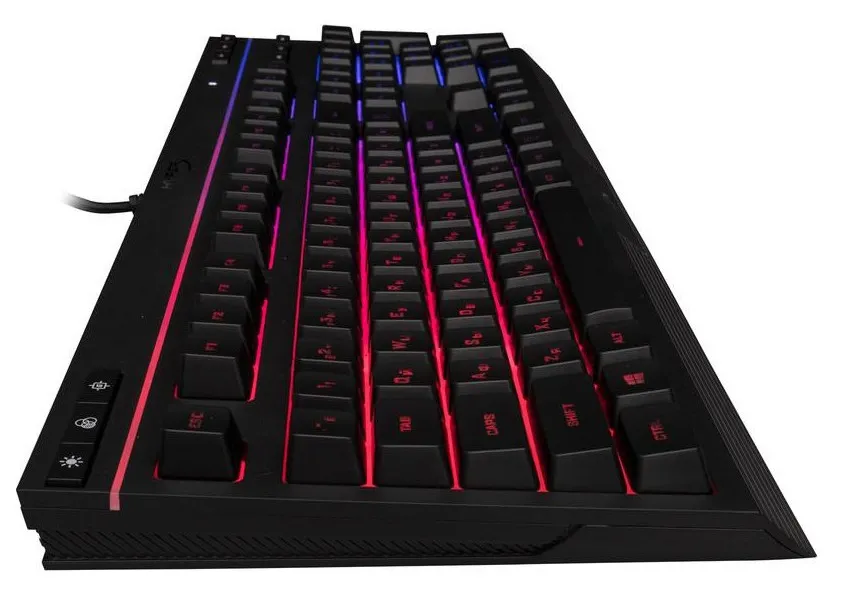 Клавиатура HyperX Alloy Core RGB, Проводное, Чёрный
