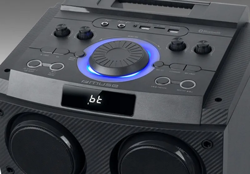 Аудиосистема MUSE M-1982 DJ, Чёрный