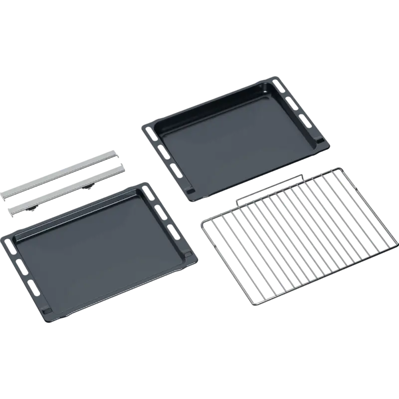 Cuptor Electric Whirlpool OMSK58HU1SX, Argintiu