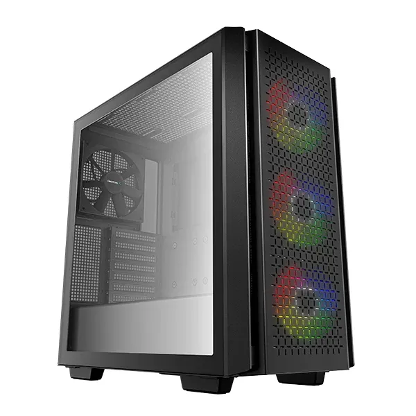 Carcasă PC Deepcool CC560, Midi-Tower, ATX PS2 , Alb