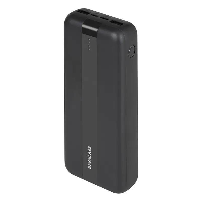 Портативное зарядное устройство RivaCase VA2081, 20000мА·ч, Чёрный