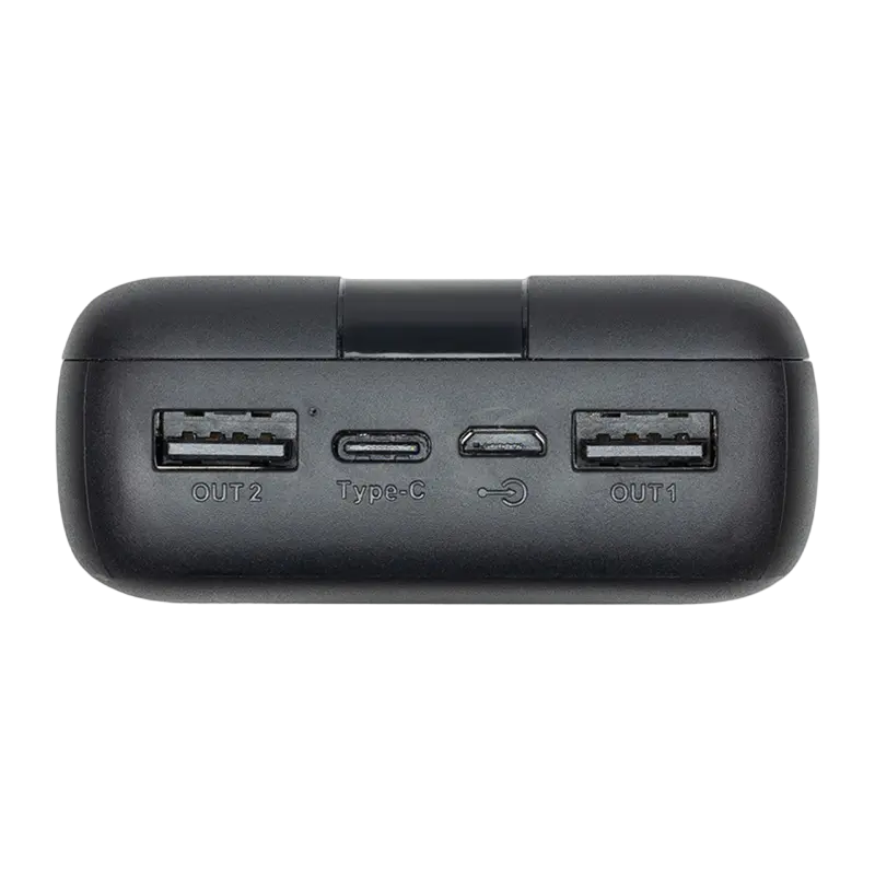 Портативное зарядное устройство RivaCase VA2081, 20000мА·ч, Чёрный