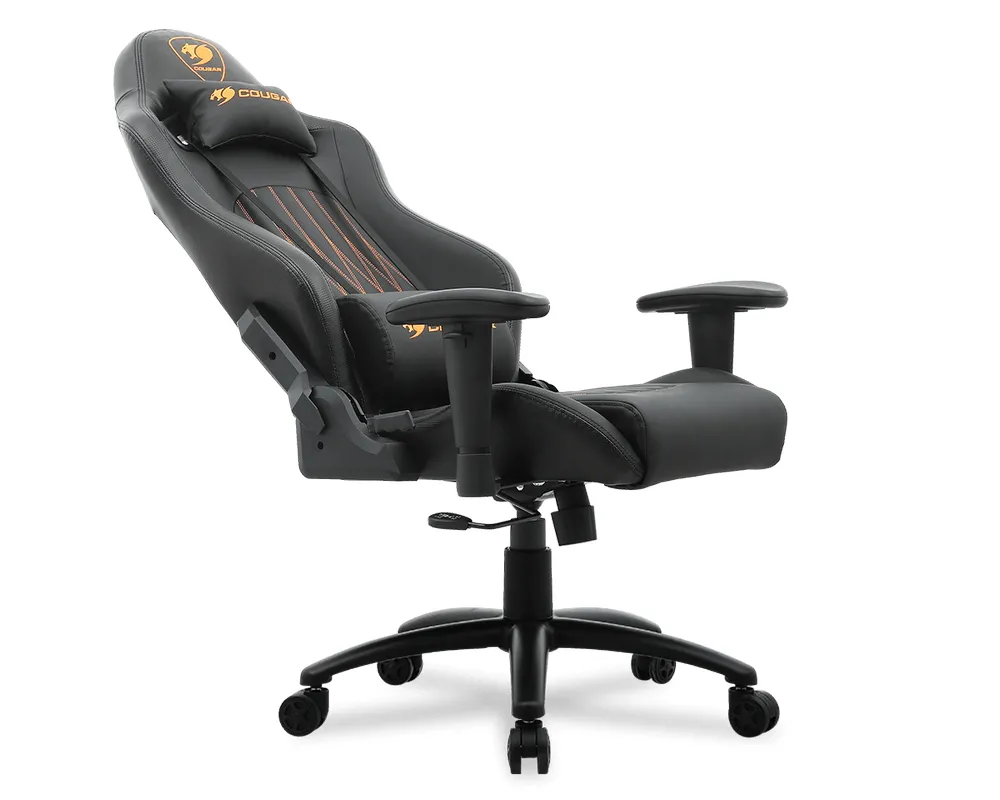 Scaun Gaming Cougar Explore, PVC Piele, Negru