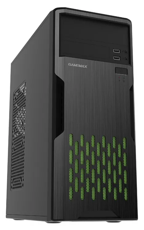 Carcasă PC Sohoo 2810BG, Midi-Tower, ATX, Negru
