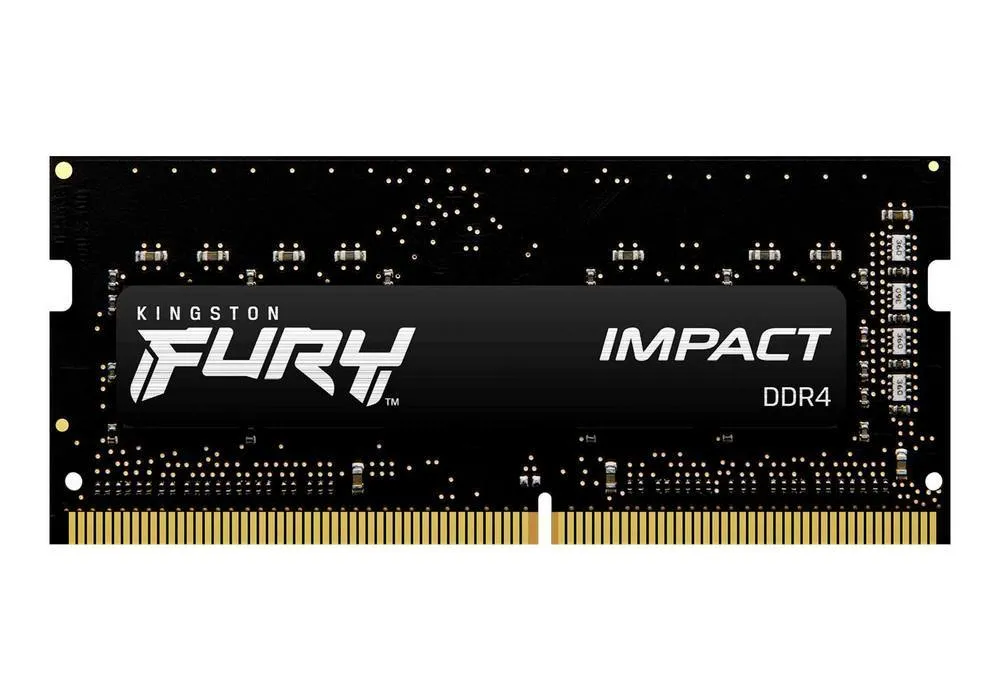 Оперативная память Kingston FURY Impact, DDR4 SDRAM, 2666 МГц, 8Гб, KF426S15IB/8