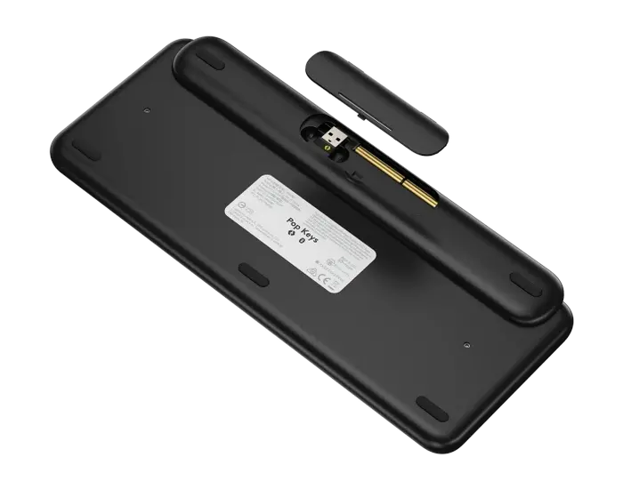 Клавиатура Logitech POP Keys, Беспроводное, Жёлтый