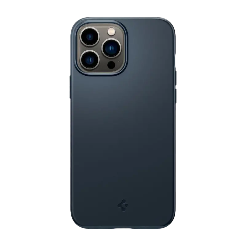 Husă Spigen iPhone 13 Pro Max, Thin Fit, Metal Slate