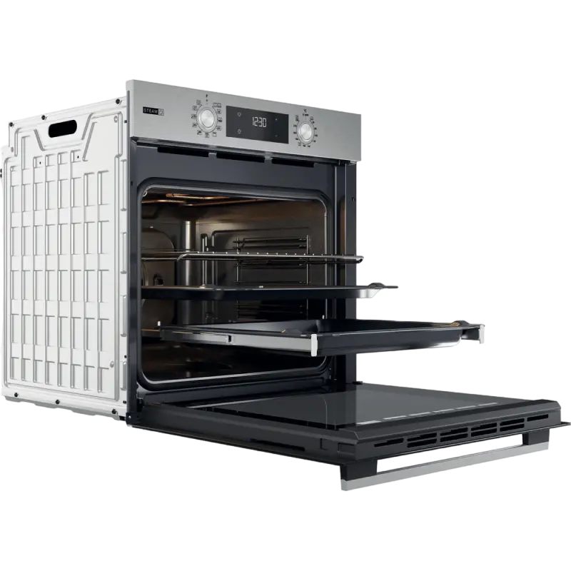 Cuptor Electric Whirlpool OMSK58HU1SX, Argintiu