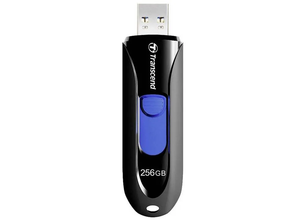 USB Flash накопитель Transcend JetFlash 790, 256Гб, Чёрный