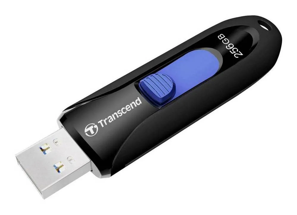 USB Flash накопитель Transcend JetFlash 790, 256Гб, Чёрный