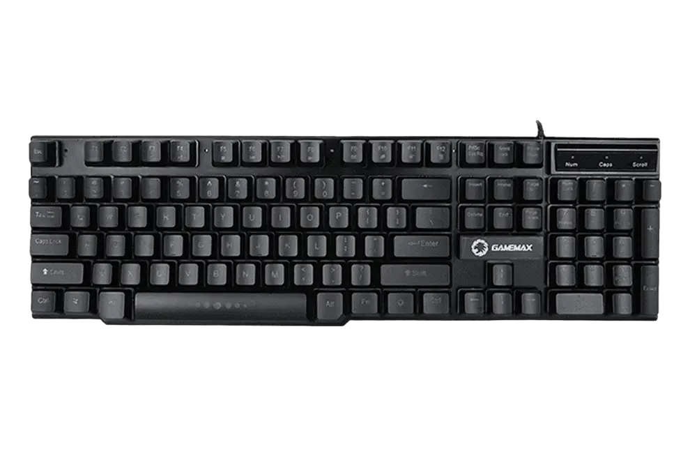 Tastatură Gamemax K207, Cu fir, Negru
