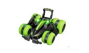Jucărie cu telecomandă SY Stunt Tumbling Wheel Car, Verde (SY012A)