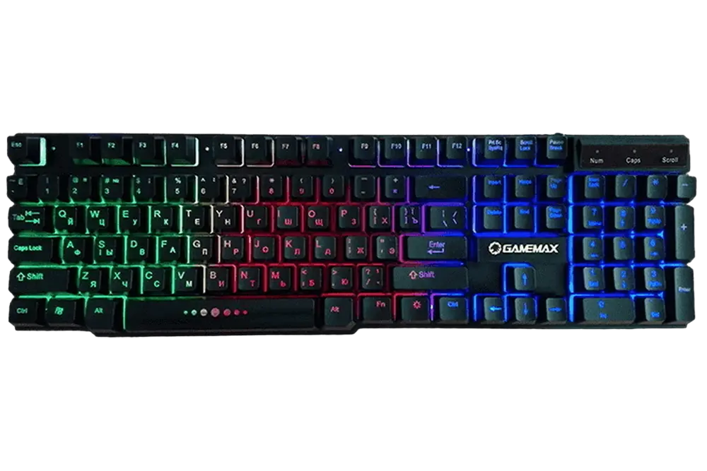 Tastatură Gamemax K207, Cu fir, Negru