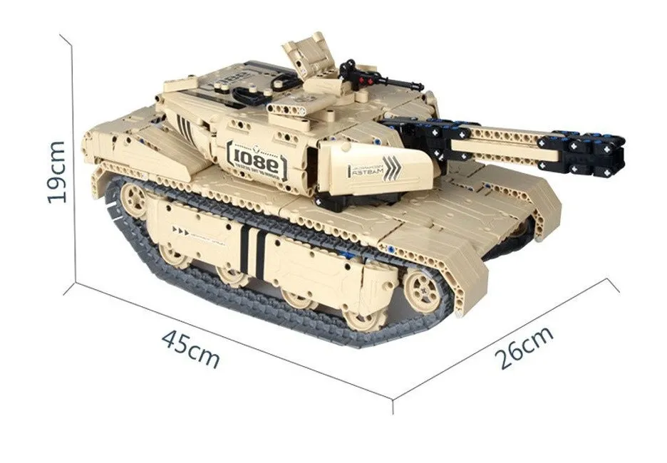 Constructor cu telecomandă XTech Big Tank