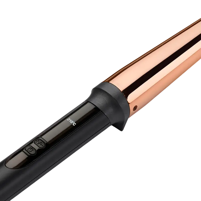 Ondulator de păr BaByliss C458E, Negru | Bronz