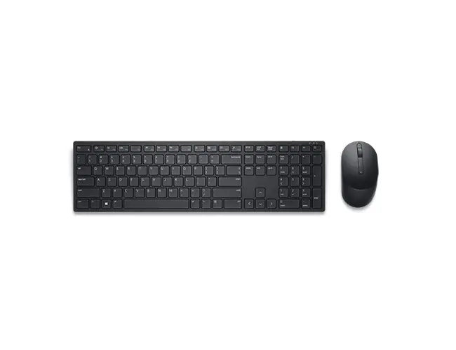 Set Tastatură + Mouse DELL KM5221W, Fără fir, Negru