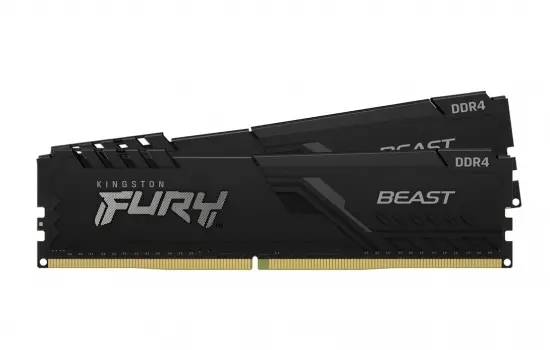 Оперативная память Kingston FURY Beast, DDR4 SDRAM, 3000 MГц, 16Гб, KF430C15BBK2/16