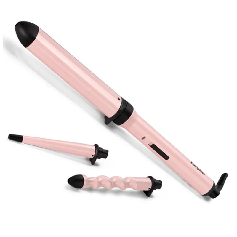 Стайлер BaByliss Curl & Wave Trio MS750E, Розовый