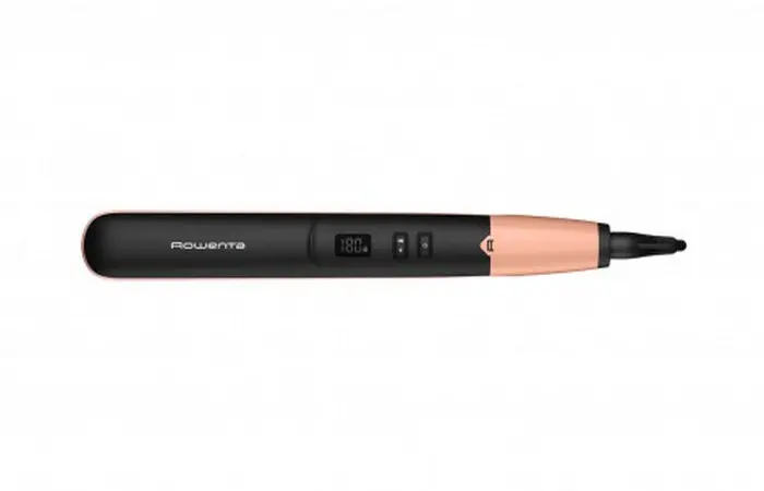 Placă de îndreptat părul Rowenta Express Shine Papaya SF4620F0, Negru