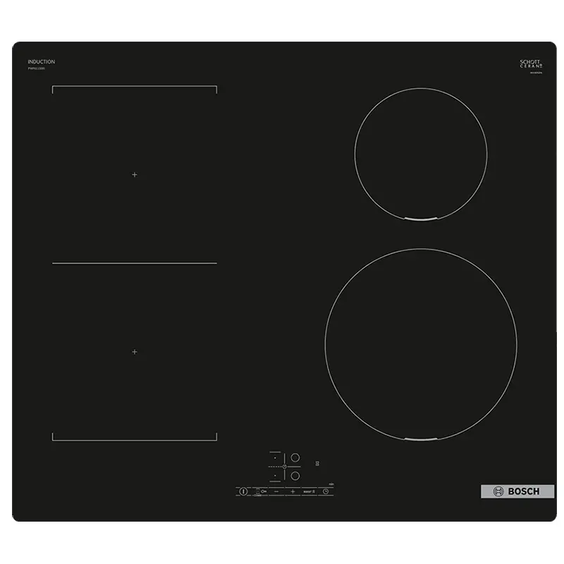 Plită cu inducție Bosch PWP611BB5E, Negru