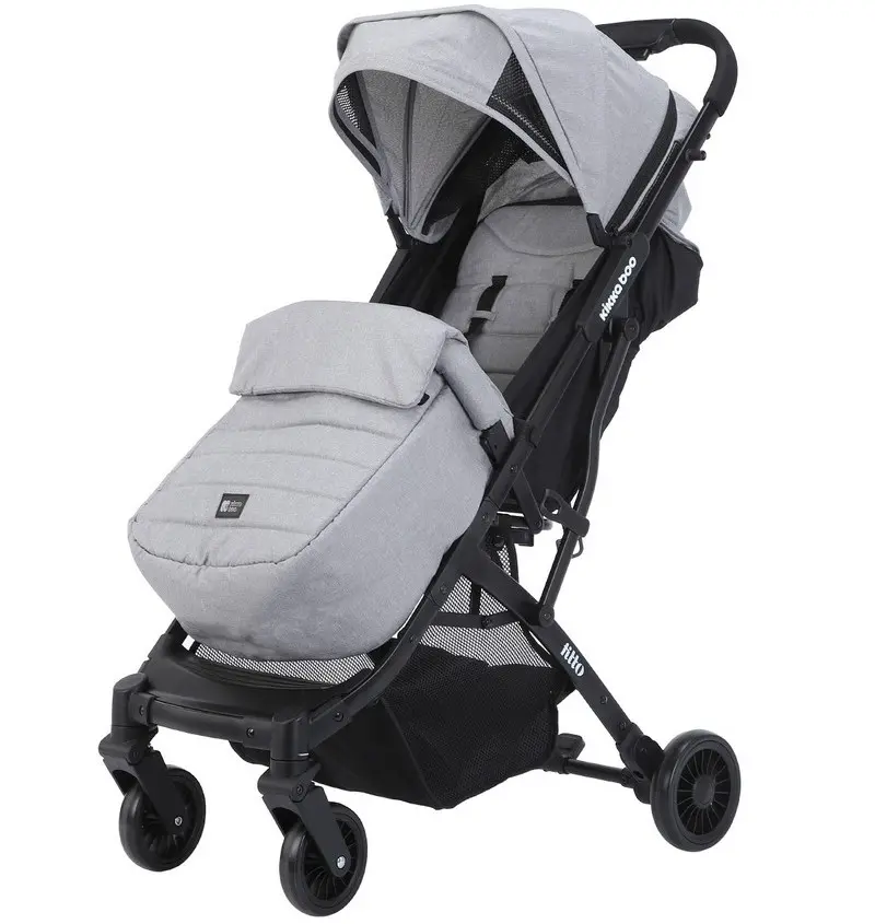 Cărucior Kikka Boo Fito, Gri