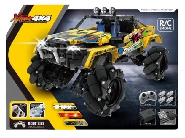 Constructor cu telecomandă XTech Stunt Drift OFF-Road car