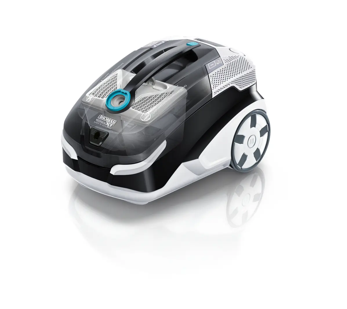 Aspirator Thomas Vestfalia XT, Alb | Negru