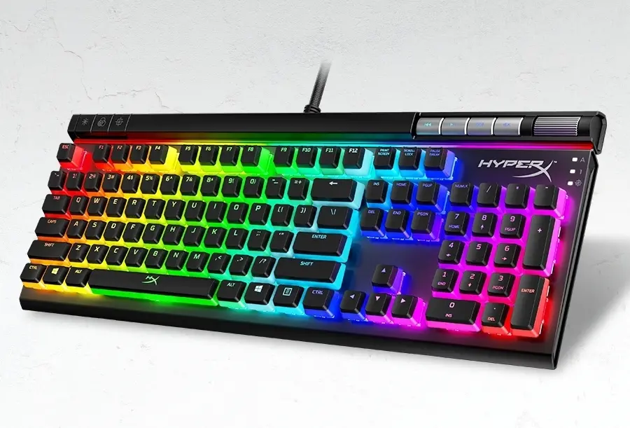 Клавиатура HyperX Alloy Elite 2, Проводное, Чёрный