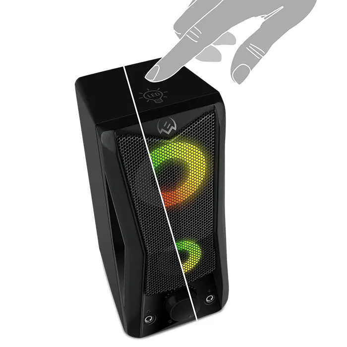 Boxe pentru calculator 2.0 SVEN "445", Negru