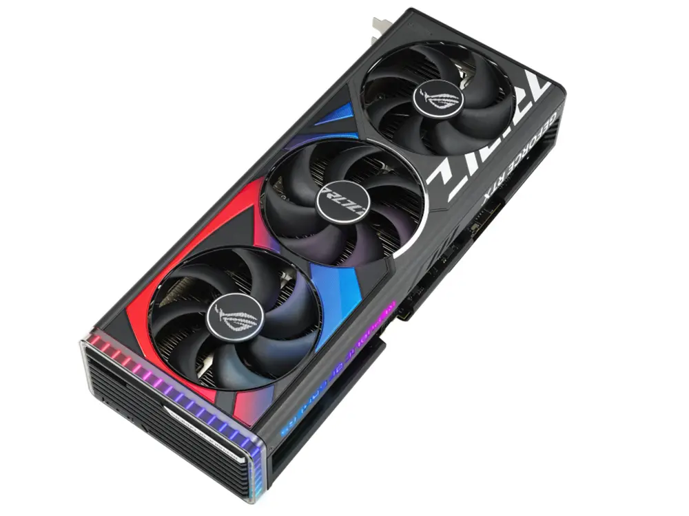 Видеокарта ASUS ROG-STRIX-RTX4090-O24G-GAMING, 24 ГБ GDDR6X 384бит (90YV0ID0-M0NA00)