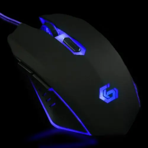 Gaming Mouse Gembird MUSG-001-B, Negru/Albastru