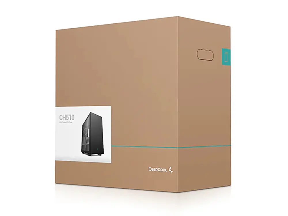 Carcasă PC Deepcool CH510, Midi-Tower, ATX PS2 , Negru