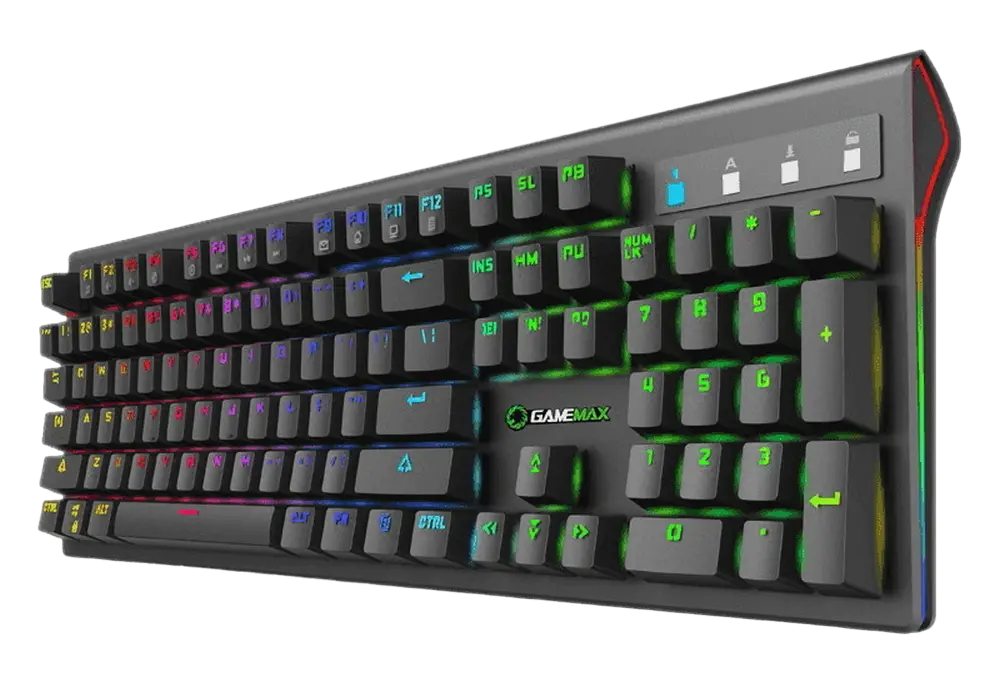 Tastatură Gamemax KG801, Cu fir, Negru