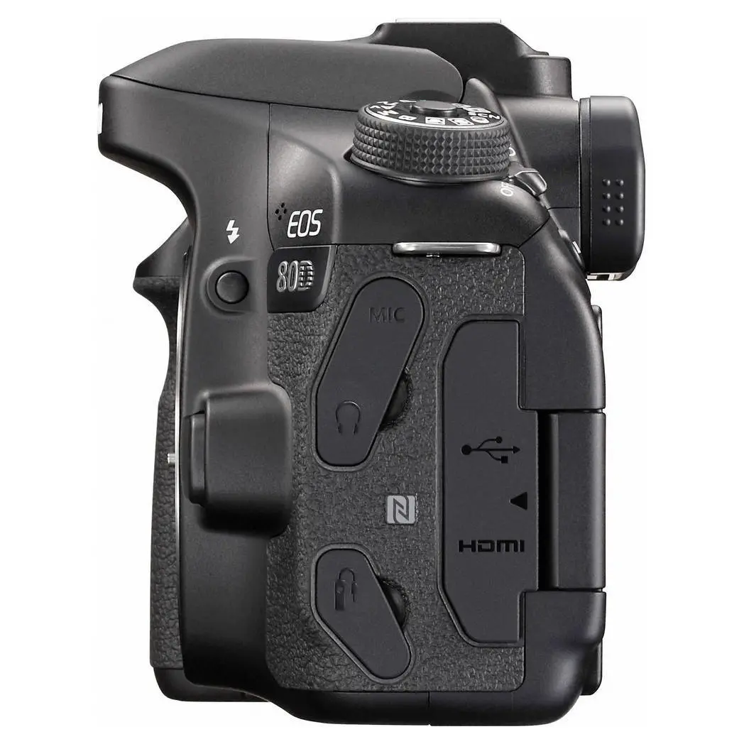 Aparat foto DSLR Canon EOS 80D, Negru