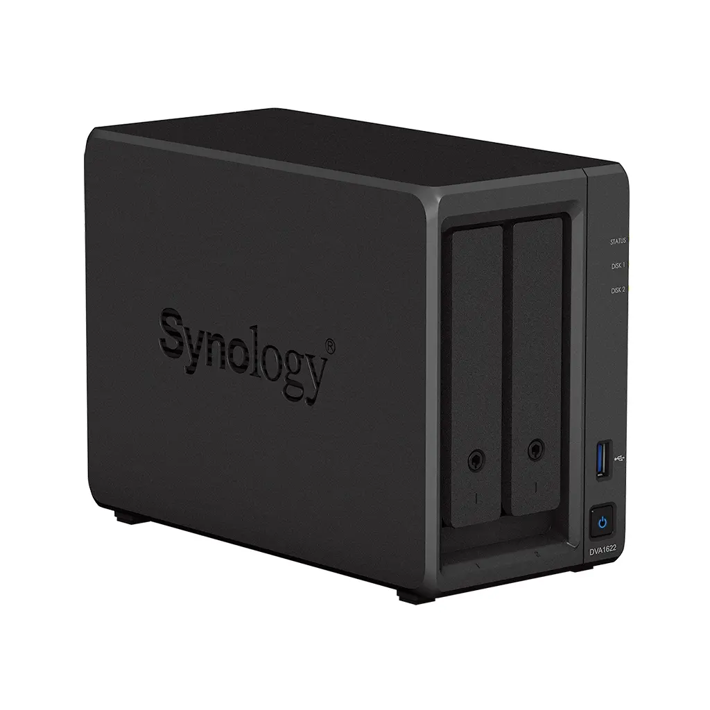 Сетевое хранилище SYNOLOGY DVA1622, Чёрный