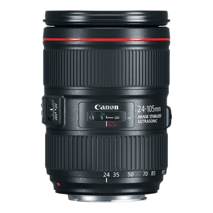 Aparat foto DSLR Canon EOS 5D Mark IV KIT (+ EF24-105 f/4 L IS USM), Negru