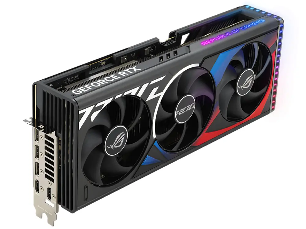 Видеокарта ASUS ROG-STRIX-RTX4090-O24G-GAMING, 24 ГБ GDDR6X 384бит (90YV0ID0-M0NA00)